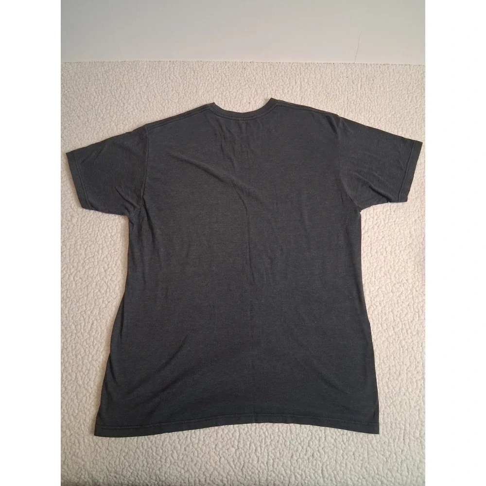 Hurley Mens Premium Fit Graphic T-Shirt Charcoal Grey Large Logo Est 99 Tee L